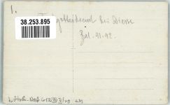 2517 Diesse Foto AK Feldgottesdienst Ort handschriftlich