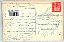 Flims 1964 Foto AK Waldhaus mit Piz Riein