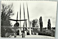 1000 Lausanne Losanna 1964 Foto AK Ausstellung 1954 Flugzeug