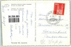 1000 Lausanne Losanna 1964 Foto AK Ausstellung 1954 Flugzeug