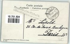 1907 Lithographie / Künstlerkarte sign. v. Tobler Ziegen Hirte