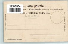 St. Gallen S. Gallo Wildpark - color und Lichtdruck Zoo 1904