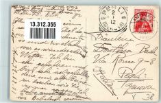 6490 Andermatt 1912 Winter Straße