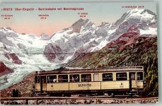 Bernina Foto AK Bergbahn Berninabahn