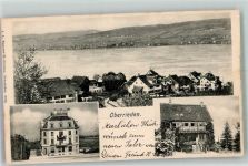 8942 Oberrieden 1903 Foto AK Postamt