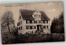 8824 Schönenberg ZH 1915 Foto AK Pension Erholungsheim