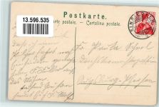 8840 Einsiedeln 1914 Lithographie Gasthaus zur Glocke