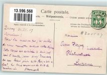 1463 Rovray Arrissoules 1907 Gebrauchsspuren Ort handschriftlich