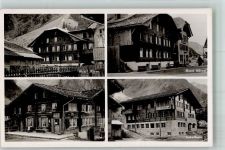 3864 Guttannen Foto AK Postamt Hotel Bären Schulhaus