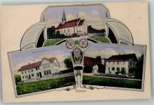 8335 Hittnau Foto AK Kirche Sekundarschule Pimarschule