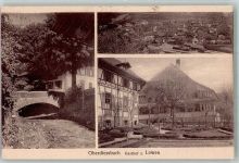 3672 Oberdiessbach 1922 Foto AK Gasthaus zum Löwen