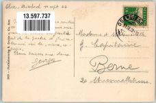 3672 Oberdiessbach 1922 Foto AK Gasthaus zum Löwen