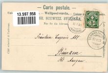 3360 Herzogenbuchsee 1900 Foto AK Postamt Bahnhof Hauptstrasse Kirche