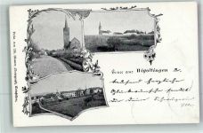 8556 Wigoltingen 1900 Foto AK Kirche