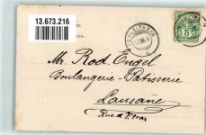 8226 Schleitheim 1905 Foto AK Gasthaus zum Frohsinn Gasthaus zur Krone