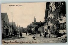 8360 Eschlikon TG 1919 Foto AK Dorfstrasse