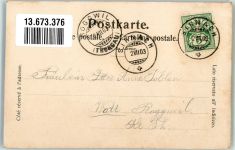 8370 Sirnach 1903 Foto AK Fabrik Weberei Bahnof Neugass Schulhaus