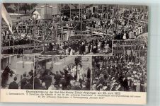 8037 Wipkingen Foto AK Kirche Gut-Hirt Grundsteinlegung 1922