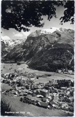 1963 - Engelberg, Kanton Obwalden, Schweiz, Ansicht mit Titlis