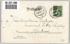1899 Künstlerkarte sign. Tobler V. Appenzeller Postkarten No. 135/6