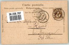 1902 Gebrauchsspuren Frau Edition Burgy Serie Costumes Suisse No. 12