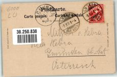 6000 Luzern Lucerne 1901 Foto AK