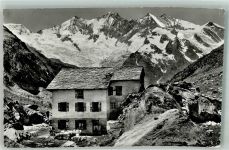 3906 Saas-Fee 1962 Foto AK Almageller Alp