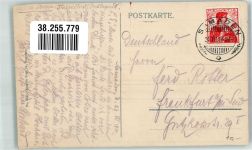 7503 Samedan Samaden 1914 Foto AK Ziege Pferdewagen Gasse