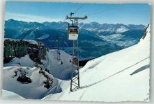 3963 Montana Winter Seilbahn Montana-Crans