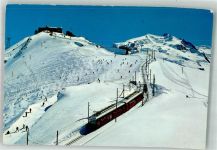 3920 Zermatt 1970 Winter Zahnradbahn Gornergratbahn