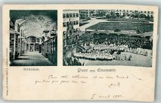 8840 Einsiedeln 1902 - Kloster Bibliothek