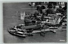 6362 Stansstad Foto AK Bahnhof Hafen Hotel Winkelried