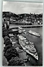 Luzern Lucerne Hafen Dampfer Stadt Luzern Wilhelm Tell Motorschiff Titlis Binnenschiff Foto AK