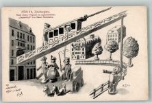 8000 Zürich - Zürichbergbahn Jugendstyl von Hans Tintenklex Spielzeug