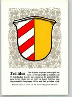 8466 Trüllikon Lithographie Wappen