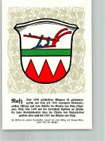 8197 Rafz Lithographie Wappen