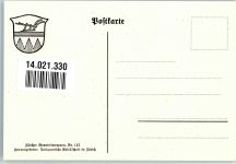 8197 Rafz Lithographie Wappen