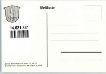 8476 Unterstammheim Lithographie Wappen