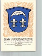 8404 Stadel Winterthur Lithographie Wappen