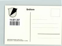 8908 Hedingen Lithographie Wappen