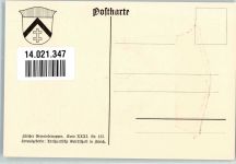8115 Hüttikon Lithographie Wappen