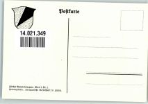 8908 Hedingen Lithographie Wappen