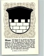8124 Maur Lithographie Wappen