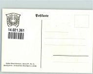 8907 Wettswil Lithographie Wappen