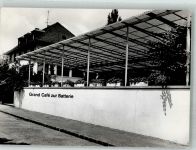 4000 Basel Bâle Foto AK Grand Cafe zur Batterie beim Wasserturm