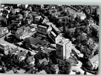 8000 Zürich Foto AK Fliegeraufnahme Swissair Krankenhaus Bethanien