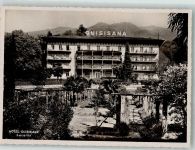6600 Locarno 1944 Foto AK Hotel Quisisana