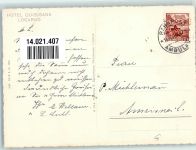 6600 Locarno 1944 Foto AK Hotel Quisisana
