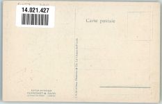 2300 La Chaux-de-Fonds Winter Denkmal Kreuz Die Opfer des Krieges Ort lt. Verlag