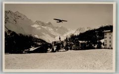 7050 Arosa Winter Flugzeug